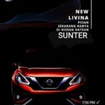 Aliansi Nissan-Mitsubishi Luncurkan Livina Versi Mungil