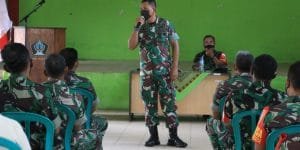 Dandim 0808/Blitar, Ingatkan Anggota Untuk Tetap Jaga Kesehatan