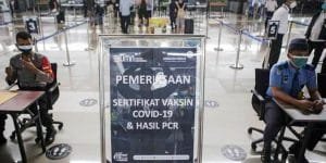 4 Tersangka Ditangkap, Kasus Jual Beli Surat PCR Palsu di Bandara Soekarno-Hatta.