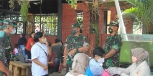Agar Target Cepat Tercapai, Kodim 0808/Blitar Terus Gelar Serbuan Vaksinasi Booster
