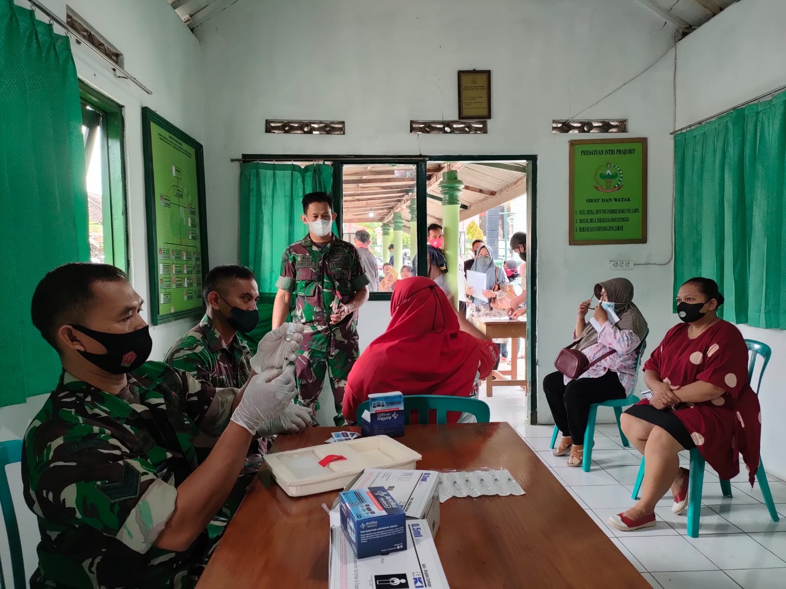 Ada Apa !! Koramil Karangmalang diserbu Ratusan warga