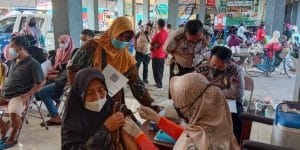 Operasi Keselamatan, Polres Blora Buka Gerai Vaksin Gratis Untuk Warga
