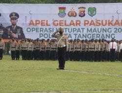 Layani Masyarakat, Polresta Tangerang Siapkan Gerai Vaksin di Pos Pelayanan Mudik