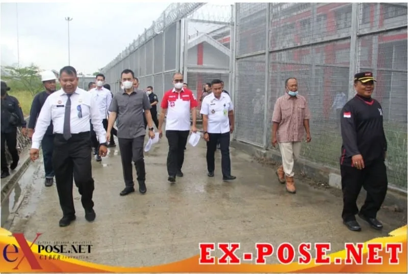 Progres Pembangunan 3 Lapas  Nusakambangan