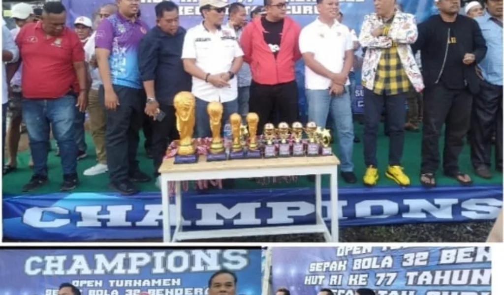 Dalam Rangka Memperingati HUT RI ke 77 Cukanggalih FC Kecamatan Curug Gelar Turnamen Sepak Bola 32 Klub’