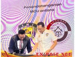 Penandatangan MOU IMI Dengan Kongres Advokat Indonesia
