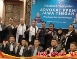 Perkumpulan Pengacara dan Konsultan Hukum Indonesia (PPKHI) Jateng Selenggarakan Pelantikan dan Pengangkatan Advokat