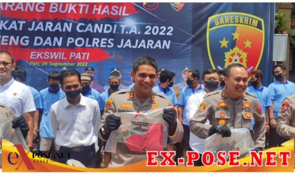 Kurun Waktu 20 Hari, Satreskrim Polres Blora Ungkap 5 Kasus Curanmor Dan Amankan 6 Tersangka