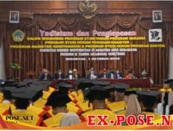 Fakultas Hukum Untag Semarang Menggelar Yudisium dan Pelepasan Calon Wisudawan
