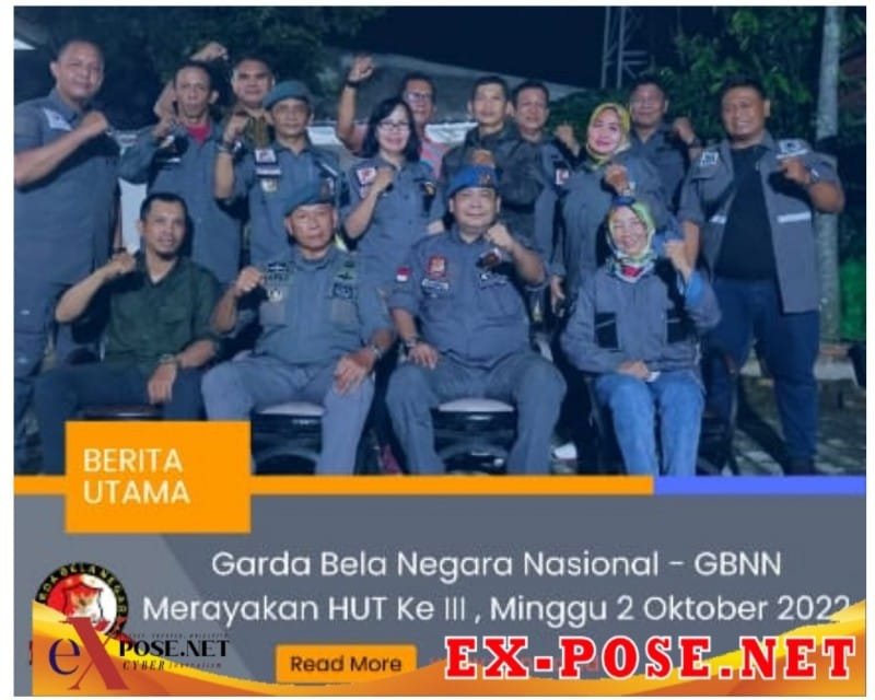 Ketum GBNN Kita Harus Menjadi Garda Terdepan Menjaga Persatuan Kesatuan NKRI