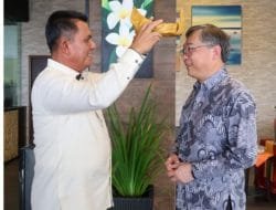 Paparkan Potensi Kerja Sama Dengan Menteri Perdagangan dan Industri Singapura