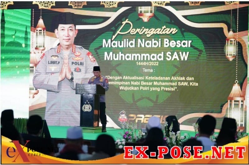 Peringati Maulid Nabi Muhammad SAW, Kapolri: Sinergitas Elemen Bangsa Wujudkan Persatuan