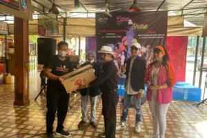 Kumpulkan Donasi Gempa Cianjur, Padmi Jabar Ngamen