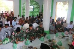 Tim Hadroh Satgas Yonarmed 1 Ramaikan Khataman Al-Qur?an