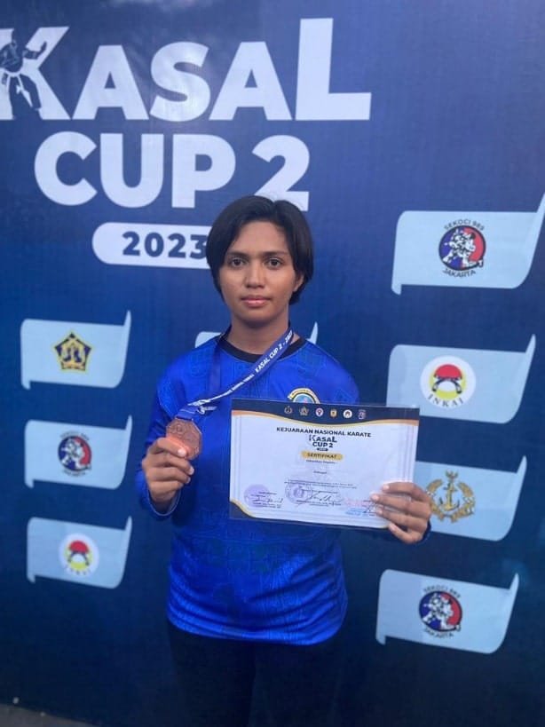Danlantamal IX Ambon Lahirkan Atlet Baru Karateka