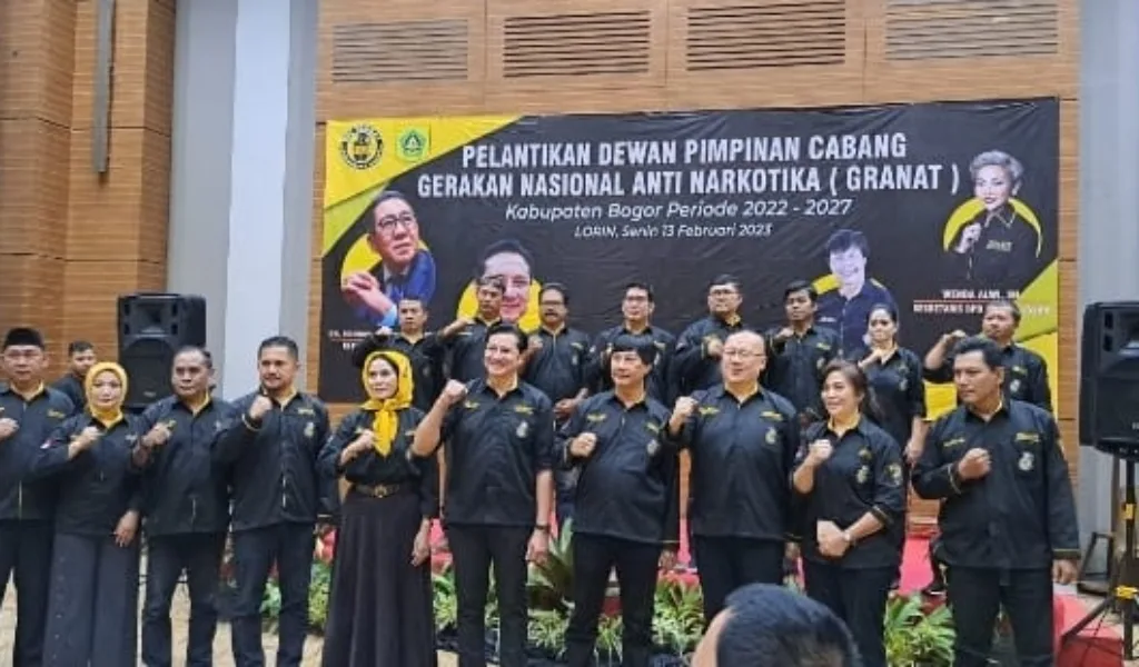 Resmi Dilantik, Granat Kabupaten Bogor Akan ‘Tancap Gas’ Edukasi Bahaya Narkoba?