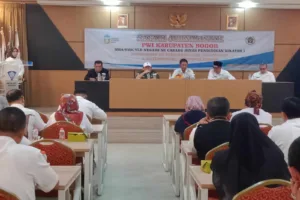 Safari Jurnalistik ke-8, PWI Kabupaten Bogor Berbagi Ilmu ke Puluhan Kepsek SMA/SMK