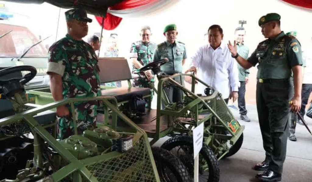 Prabowo Tengok Inovasi Komando Teritorial di Kodam III/ Siliwangi