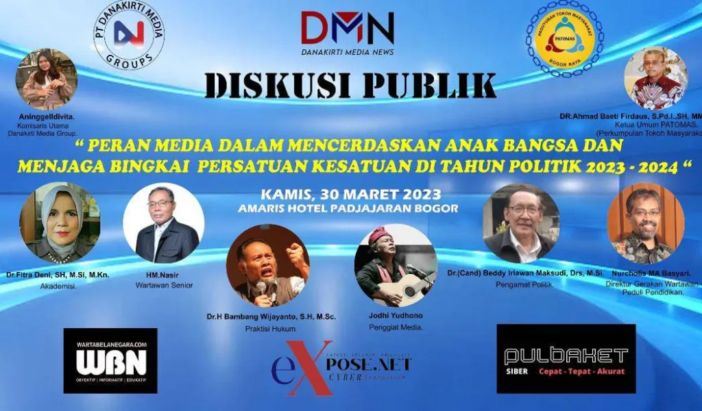 Gelar Diskusi Publik, Danakirti Media Hadirkan Tokoh dan Aktivis