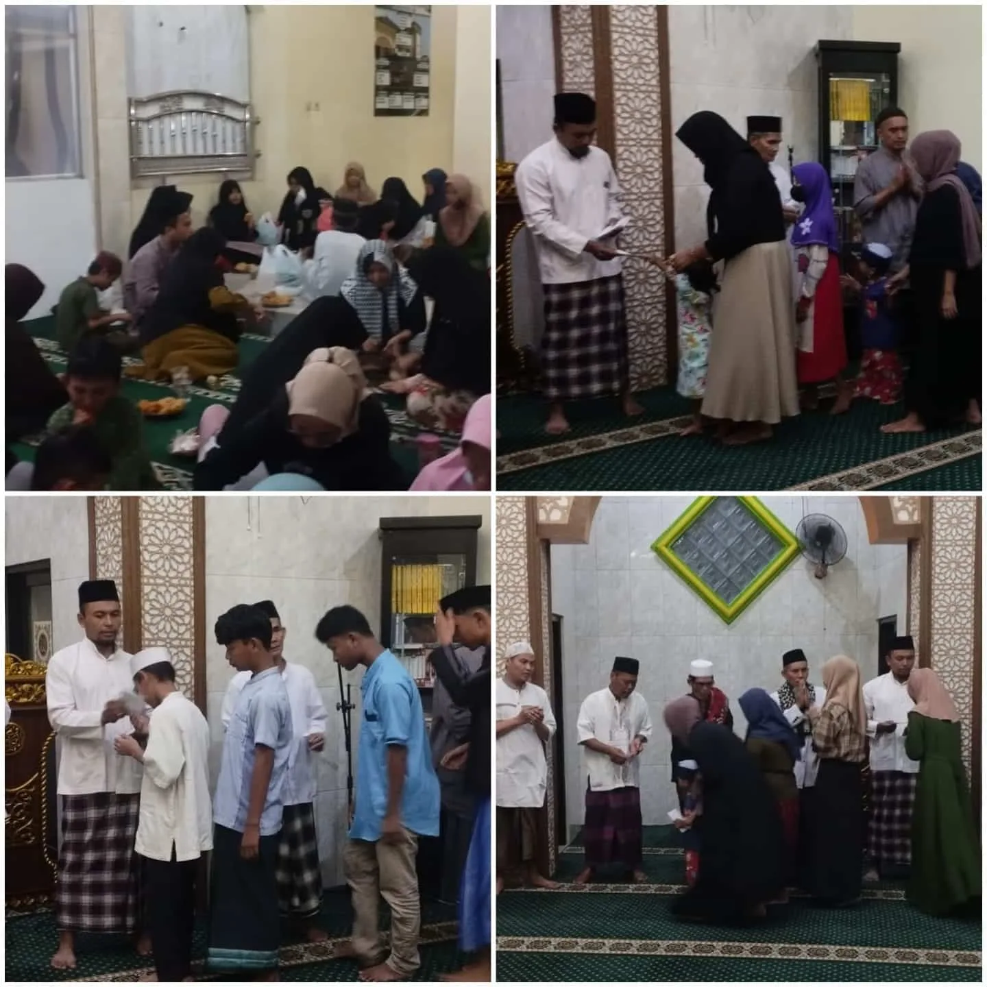 Mushola Al Baa'its Gelar Santunan dan Buka Bersama