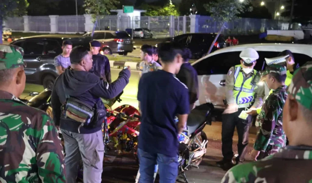 Jaga Kondusifitas Jelang Idul Fitri 1444 H, Polres Bogor Gelar Patroli Malam