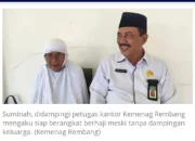 Jamaah Haji Tertua Asal Rembang, Nenek Berusia 103 Tahun