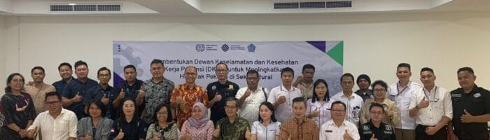 Kabar Baik Dihadiri ILO dan DK3 Pusat Sulut Akan Miliki Dewan Keselamatan - Kesehatan Kerja