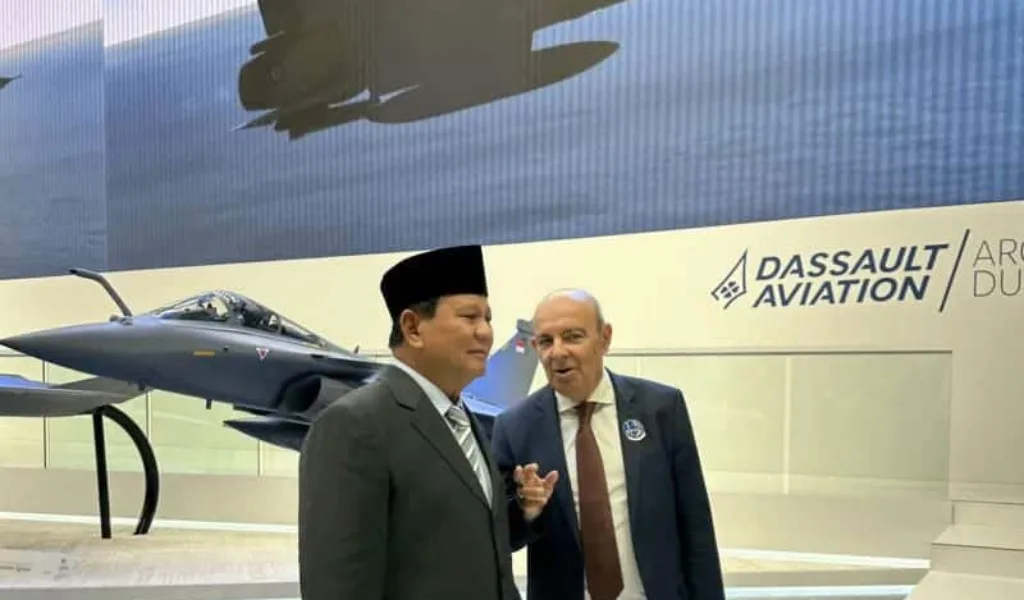 Menhan Prabowo hadiri Paris Air Show 2023