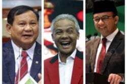 5 Survei Capres 2024 Terbaru : Prabowo, Ganjar, Anies Ungguli Hasilnya