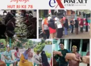 HUT RI Ke 78, Warga RW 12 Perum TNI Puspa Raya Gelar Lomba