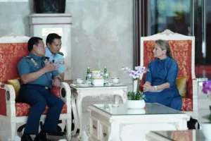 Terima Komisioner HAM PBB