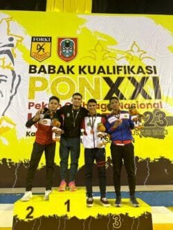 INKAI Mendominasi Kejuaraan Karate Babak Pra PON Tahun 2023