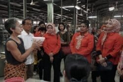 Dharma Pertiwi Kunker dan Baksos di Pulau Seribu Pura