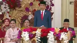 Upacara Penurunan Bendera peringatan HUT RI ke-78