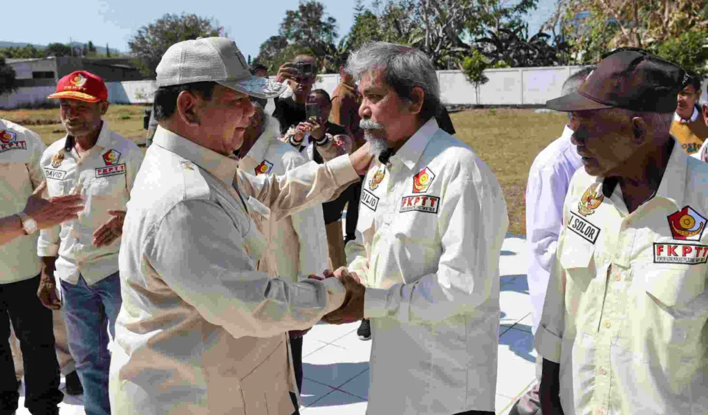 Menhan Prabowo Ziarah ke TMP Seroja Atambua