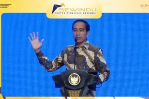 Presiden Joko Widodo Peringatan Sewindu PSN Tahun 2023