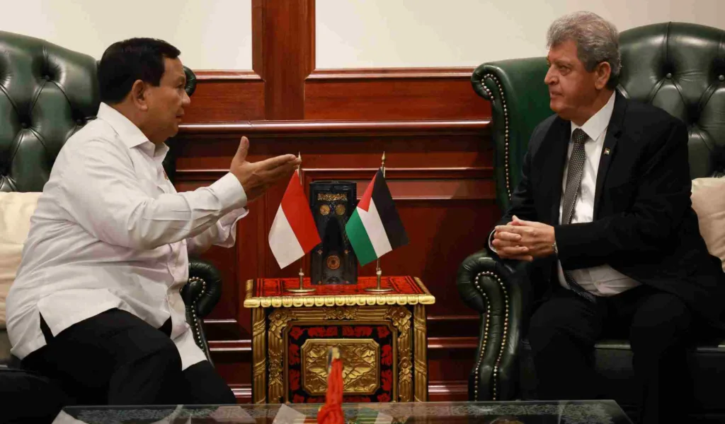 Menhan RI dan Dubes Palestina Bahas Bantuan Kapal RS