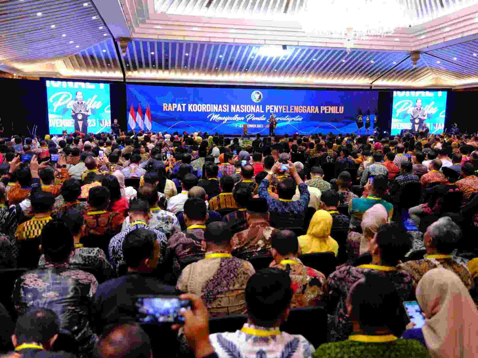 Presiden RI Hadir di Rakornas Penyelenggara Pemilu