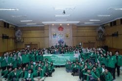 Mahasiswa Studi Ilmu Komunikasi FISIP Unas Datangi Puspen TNI