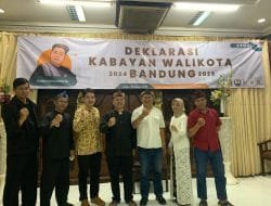 Porta Kabayan Deklarasikan Diri Jadi Cawalkot Bandung