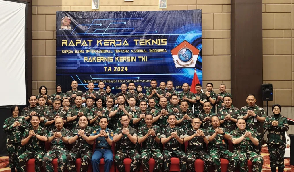 Kapuskersin TNI Pimpin Rakernis Kersin TA 2024 di Bogor