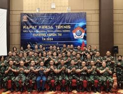 Kapuskersin TNI Pimpin Rakernis Kersin TA 2024 di Bogor