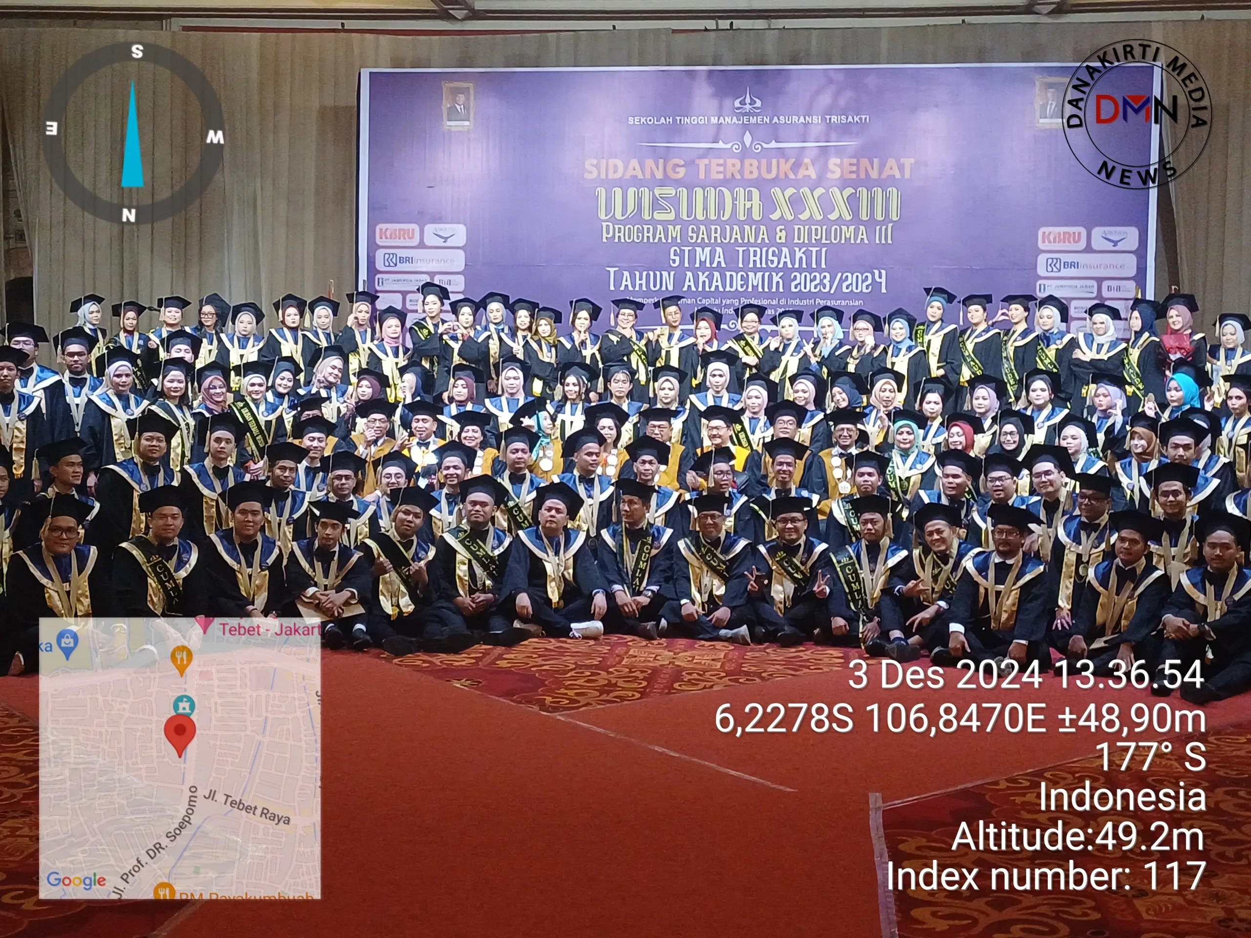 STMA Trisakti Gelar Sidang Terbuka Senat Wisuda XXXIII
