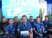 Danlanud Sultan Hasanuddin Dampingi Kasau Ground Breaking Satrad Takalar