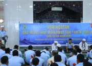 Lanud Sultan Hasanuddin Memperingati Isra Miraj 1446H