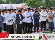 Bupati Bogor dan Wabup Laksanakan Shalat Idul Fitri 1446 Hijriah