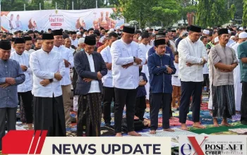 Bupati Bogor dan Wabup Laksanakan Shalat Idul Fitri 1446 Hijriah