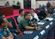 Kasdam XIV/Hasanuddin Hadiri High Level Meeting TPID Bahas Stabilitas Harga Jelang Idul Fitri