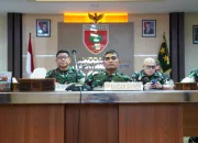 Kasdam XIV/Hsn Ikuti Rakor Pilkada Ulang dan Pemungutan Suara Ulang Hasil Pemilukada Serentak tahun 2024 Secara Vicon
