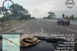 Arus Mudik di Tol Cipali KM 102